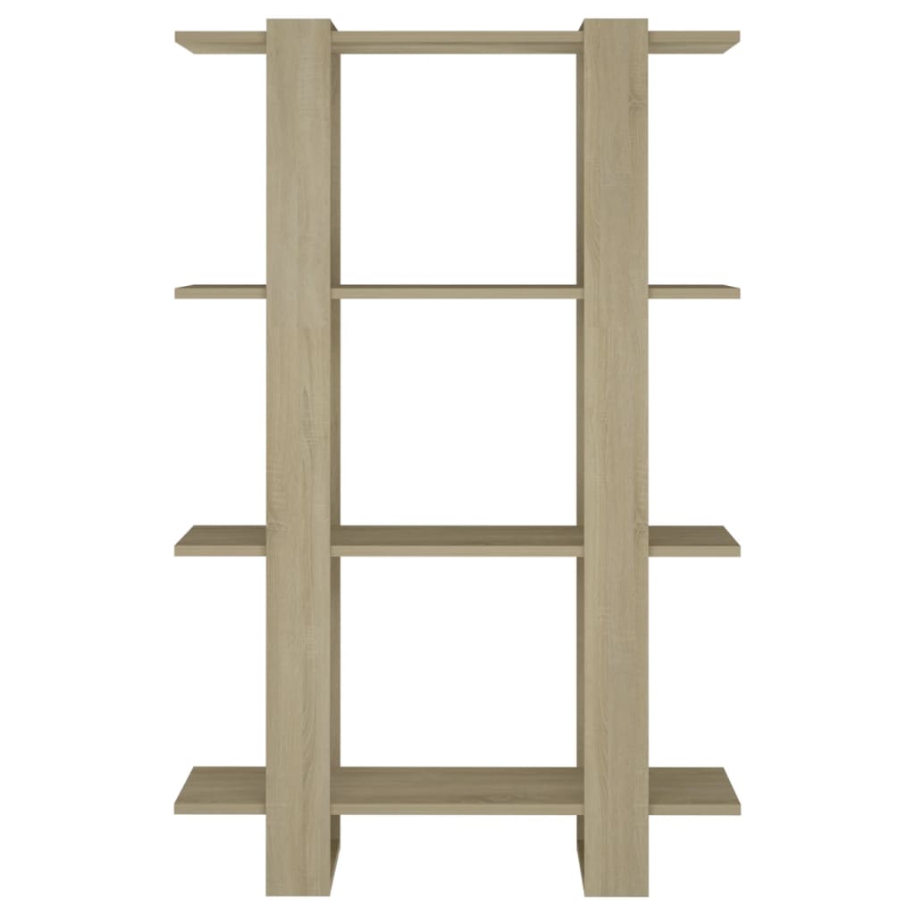 Βιβλιοθήκη/Διαχωριστικό Χώρου Sonoma Δρυς 80 x 30 x 123,5 εκ. 5