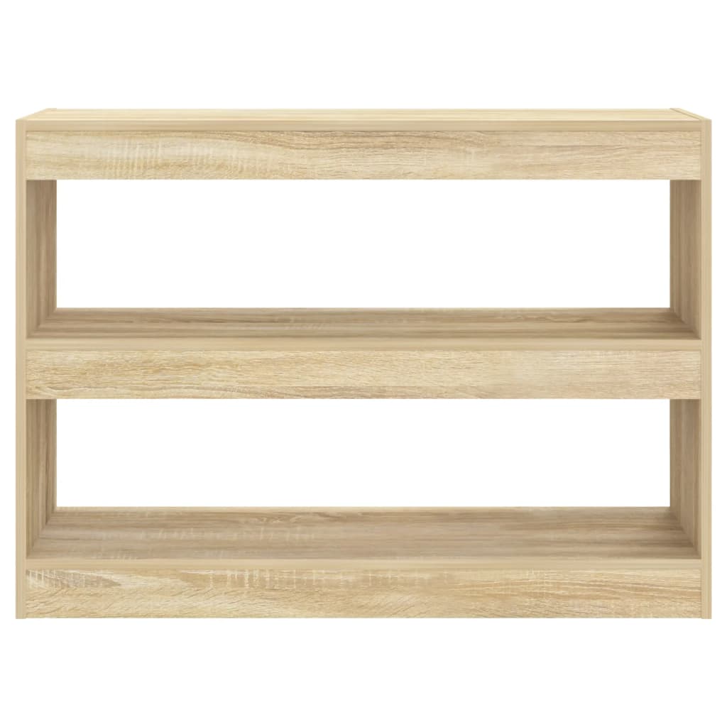 Βιβλιοθήκη/Διαχωριστικό Χώρου Sonoma Δρυς 100 x 30 x 72 εκ. 3