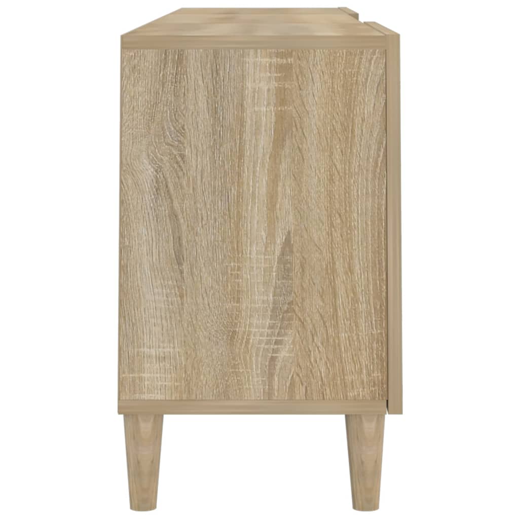 Έπιπλο Τηλεόρασης Sonoma Δρυς 150x30x50 εκ. Επεξεργασμένο Ξύλο 7