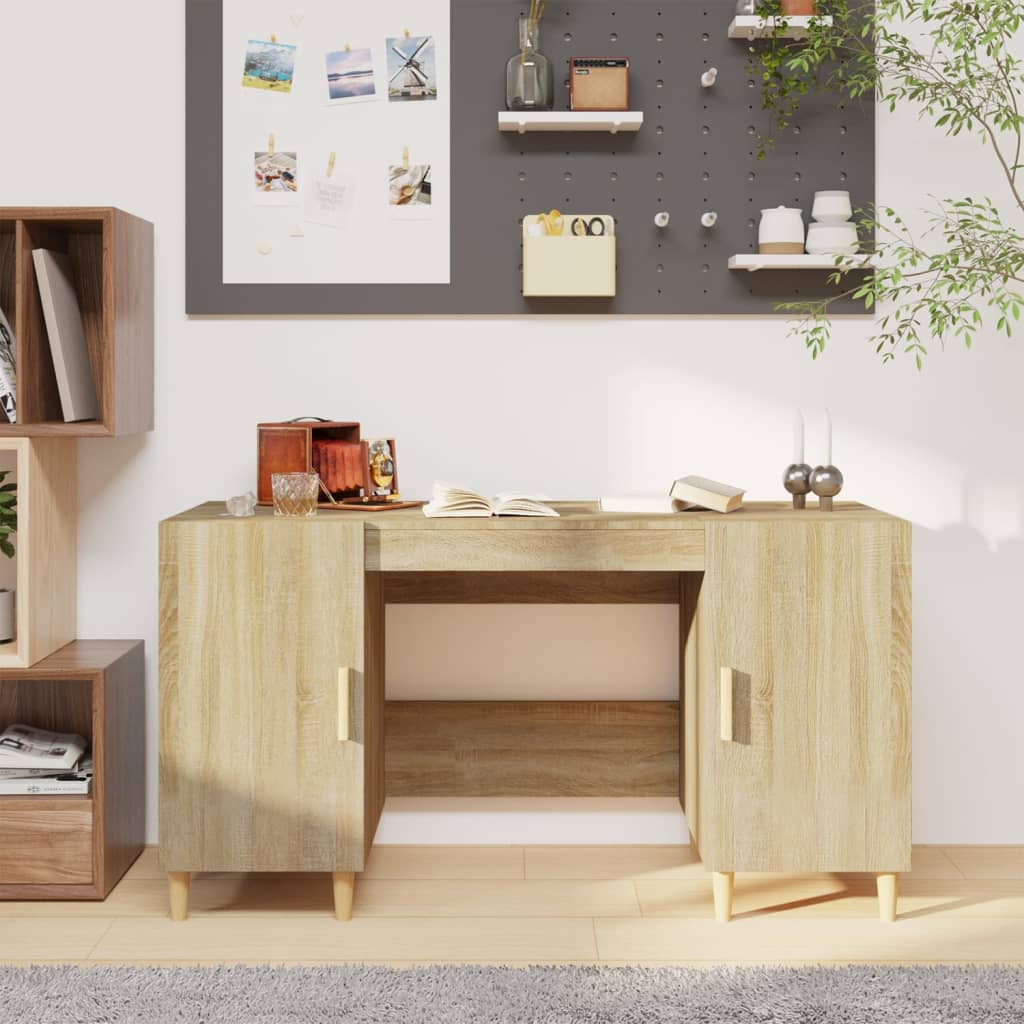 Γραφείο Sonoma Δρυς 140 x 50 x 75 εκ. από Επεξεργασμένο Ξύλο 1