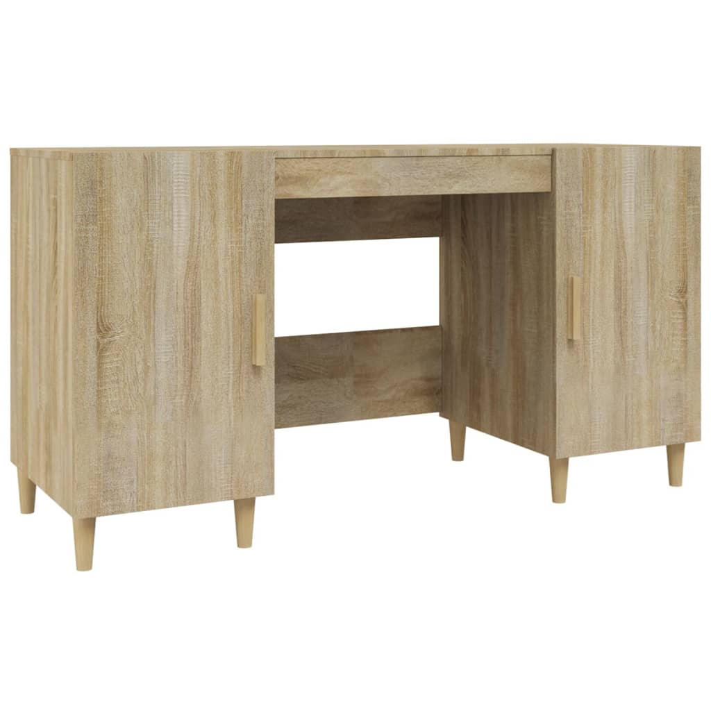 Γραφείο Sonoma Δρυς 140 x 50 x 75 εκ. από Επεξεργασμένο Ξύλο 2