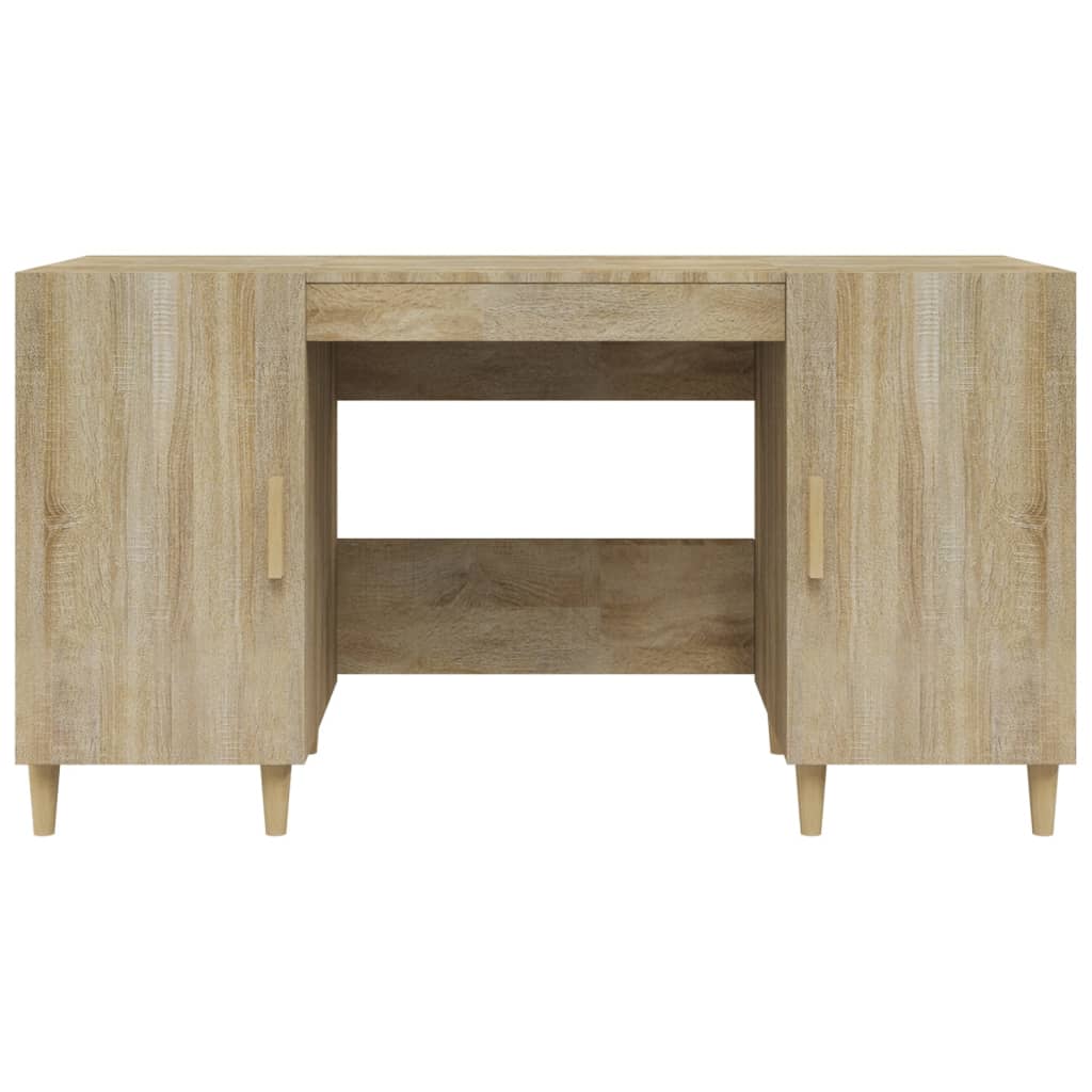 Γραφείο Sonoma Δρυς 140 x 50 x 75 εκ. από Επεξεργασμένο Ξύλο 7