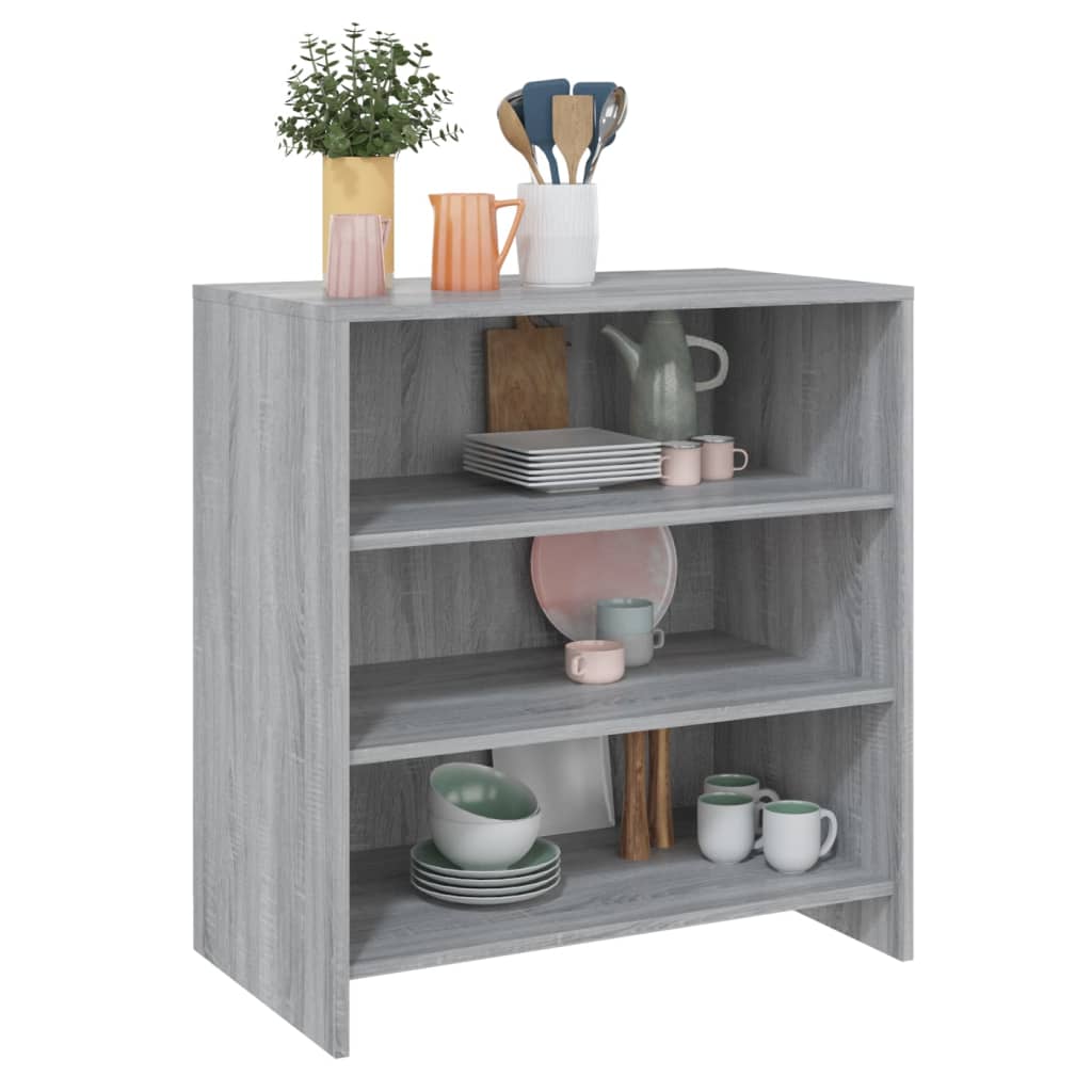 Ραφιέρα Γκρι Sonoma 70 x 40,5 x 75 εκ. από Μοριοσανίδα 4