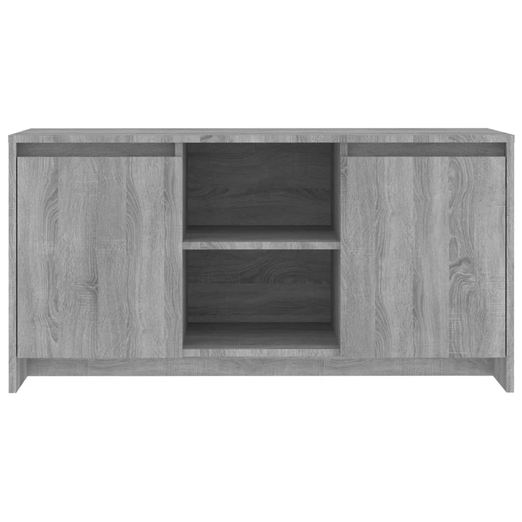 Έπιπλο Τηλεόρασης Γκρι Sonoma 102x37,5x52,5 εκ. από Επεξ. Ξύλο 3
