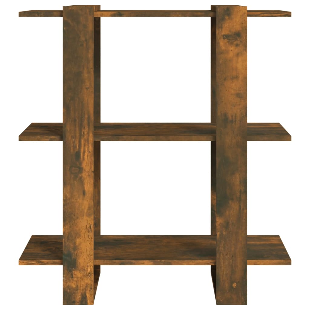 Βιβλιοθήκη/Διαχωριστικό Χώρου Καπνιστή Δρυς 80 x 30 x 87 εκ. 5