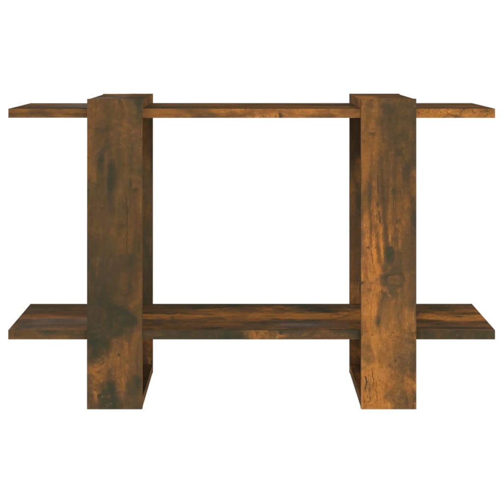 Βιβλιοθήκη/Διαχωριστικό Χώρου Καπνιστή Δρυς 80x30x51 εκ. 5