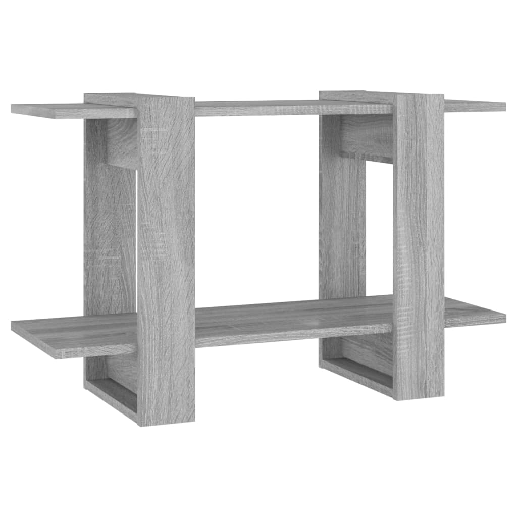 Βιβλιοθήκη/Διαχωριστικό Χώρου Γκρι Sonoma 80x30x51 εκ. 2