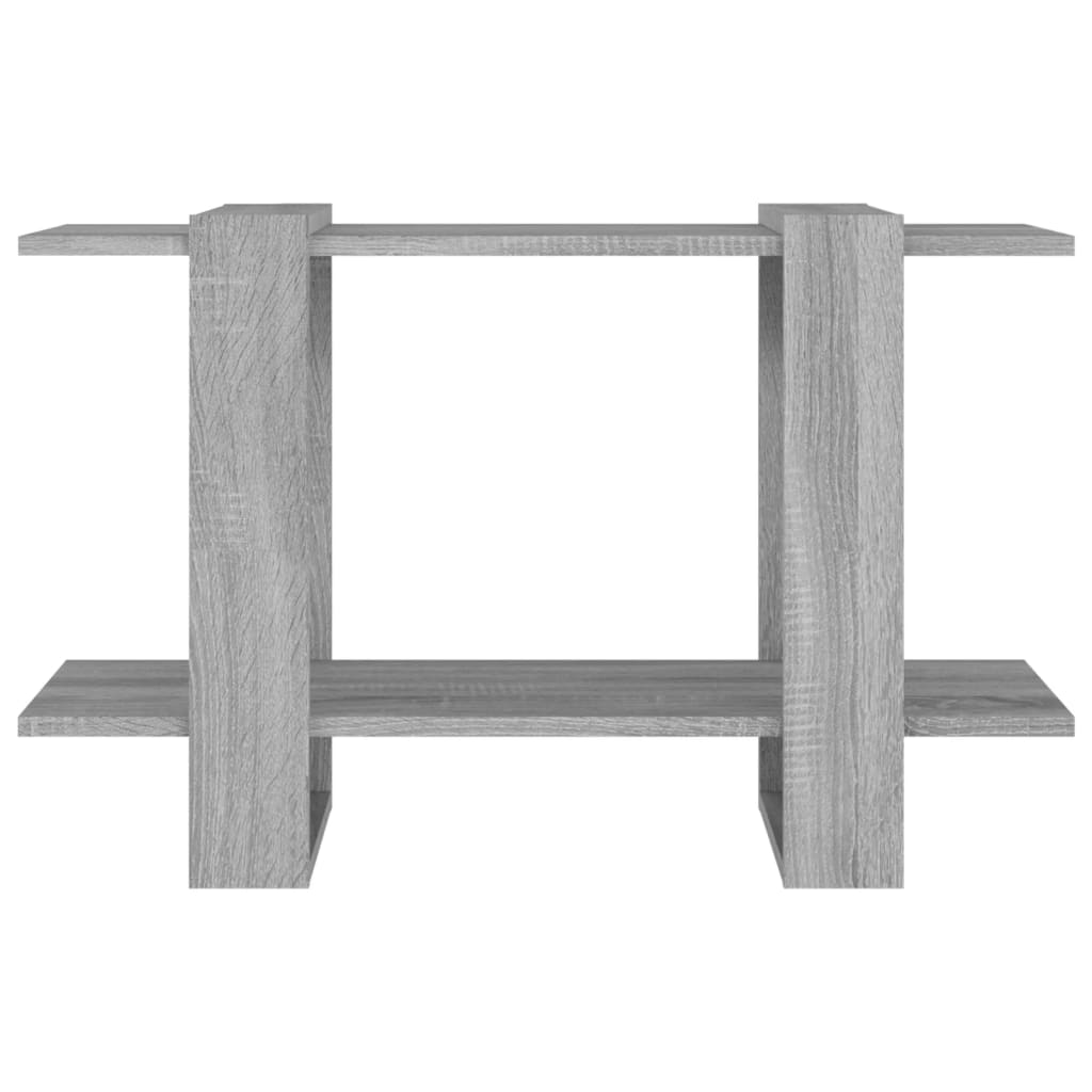 Βιβλιοθήκη/Διαχωριστικό Χώρου Γκρι Sonoma 80x30x51 εκ. 5