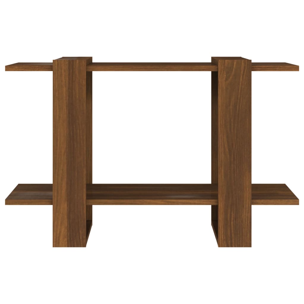 Βιβλιοθήκη/Διαχωριστικό Χώρου Καφέ Δρυς 80x30x51 εκ. 5