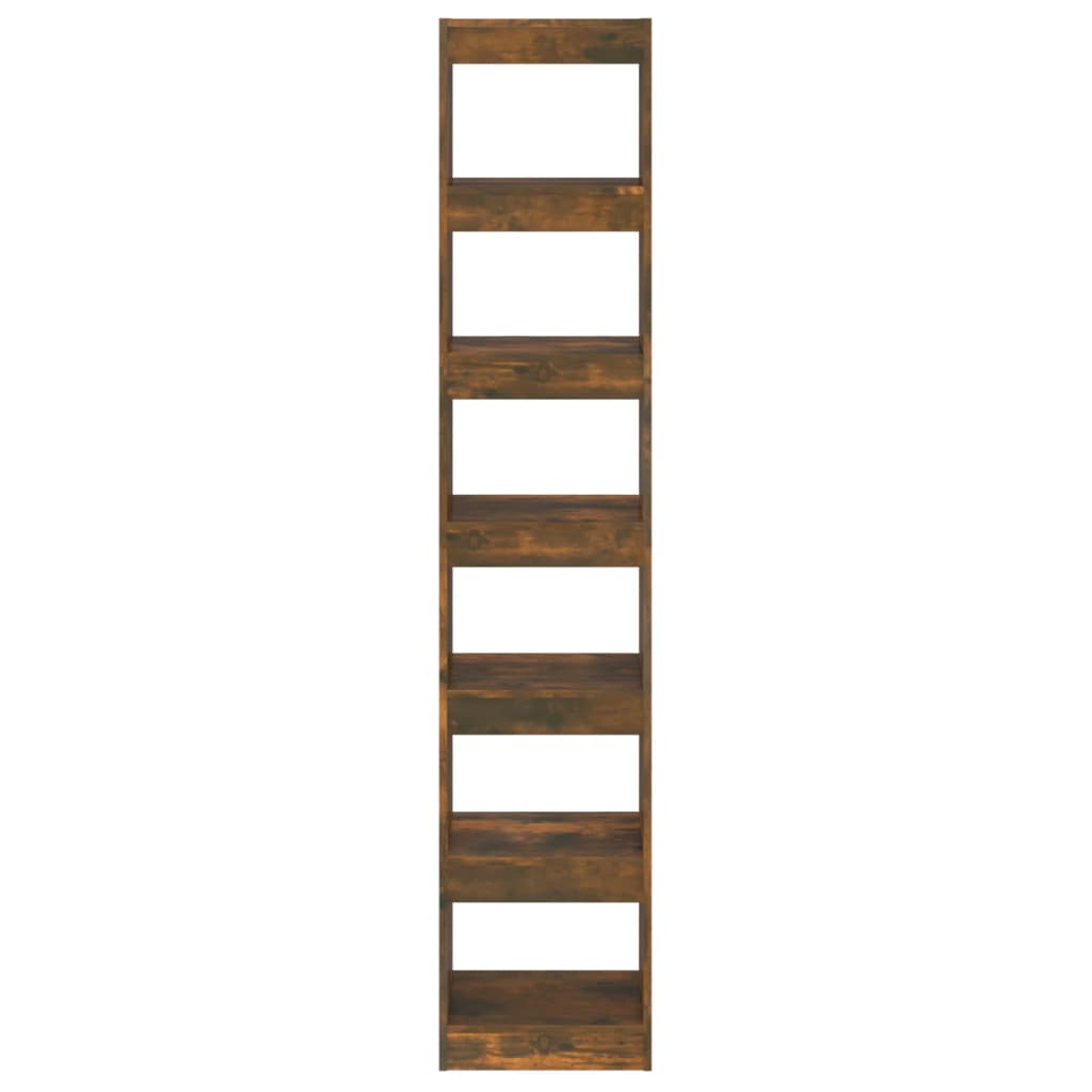 Βιβλιοθήκη/Διαχωριστικό Χώρου Καπνιστή Δρυς 40x30x198 εκ. 5