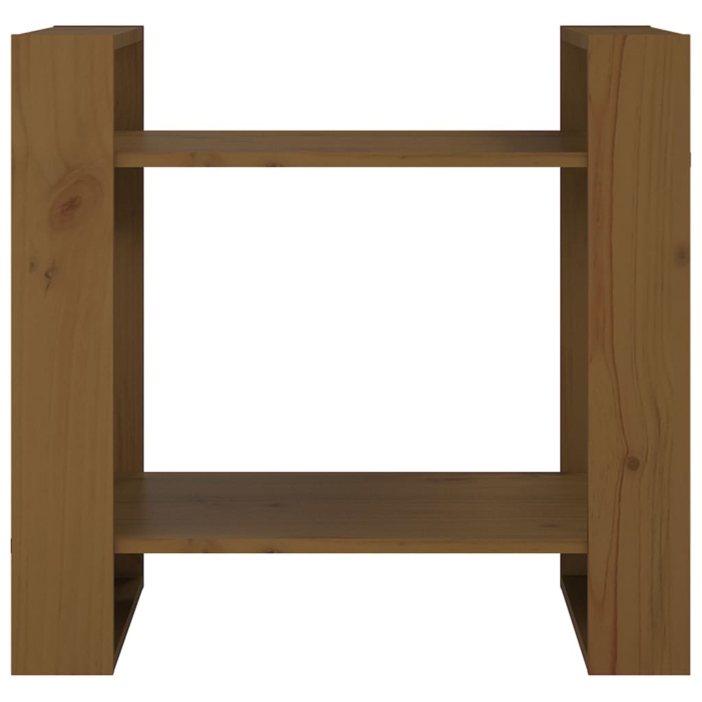 Βιβλιοθήκη/Διαχωριστικό Χώρου Μελί 60 x 35 x 57 εκ. Μασίφ Ξύλο 3