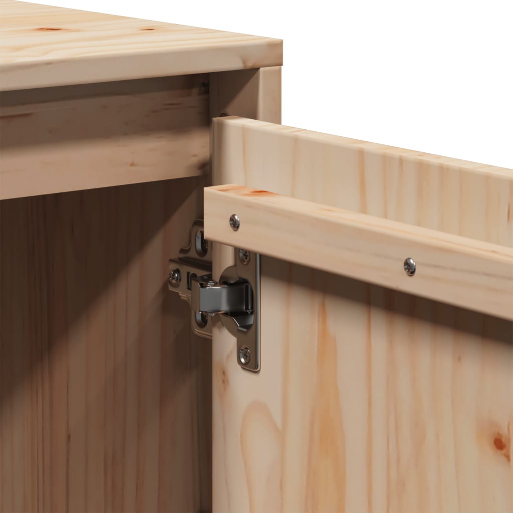 Έπιπλο Τηλεόρασης 74 x 35 x 44 εκ. από Μασίφ Ξύλο Πεύκου 9