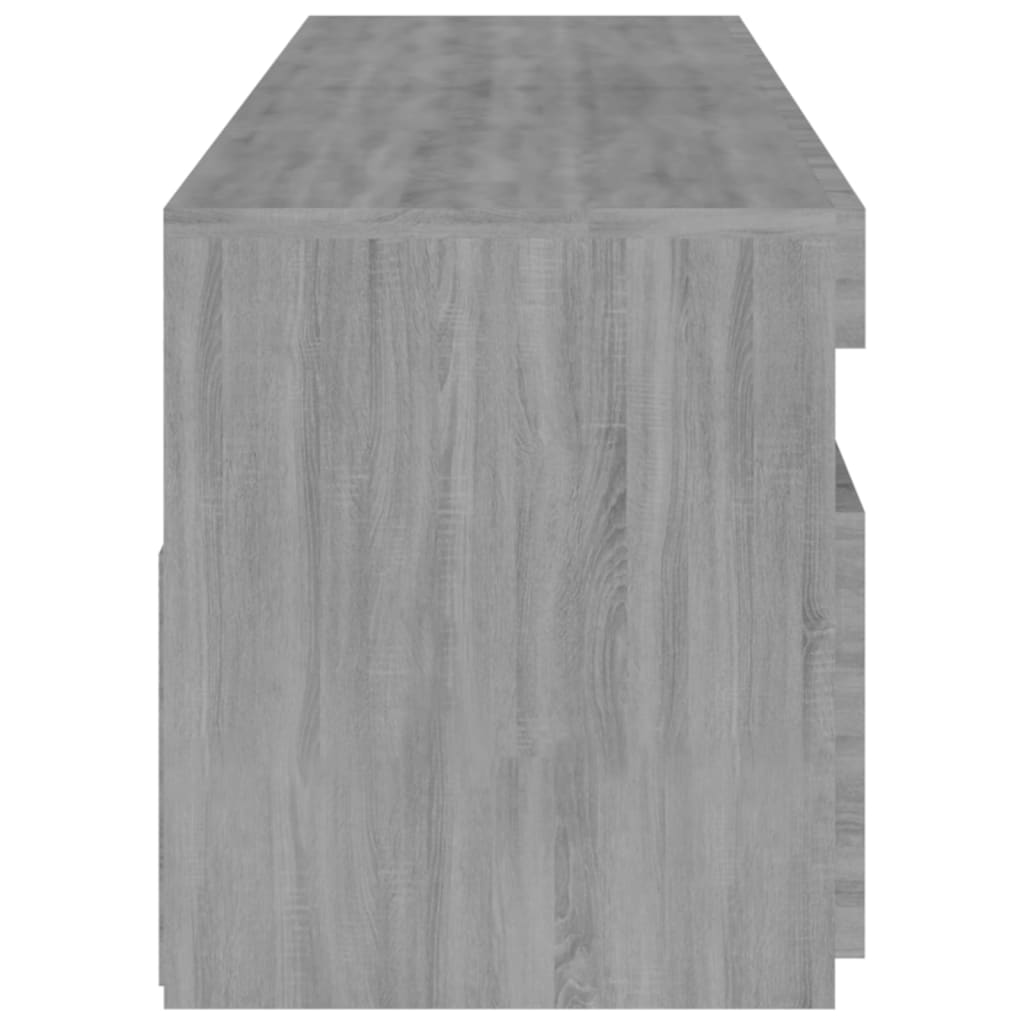 Έπιπλο Τηλεόρασης με LED 2 τεμ. Γκρι Sonoma 75 x 35 x 40 εκ. 9