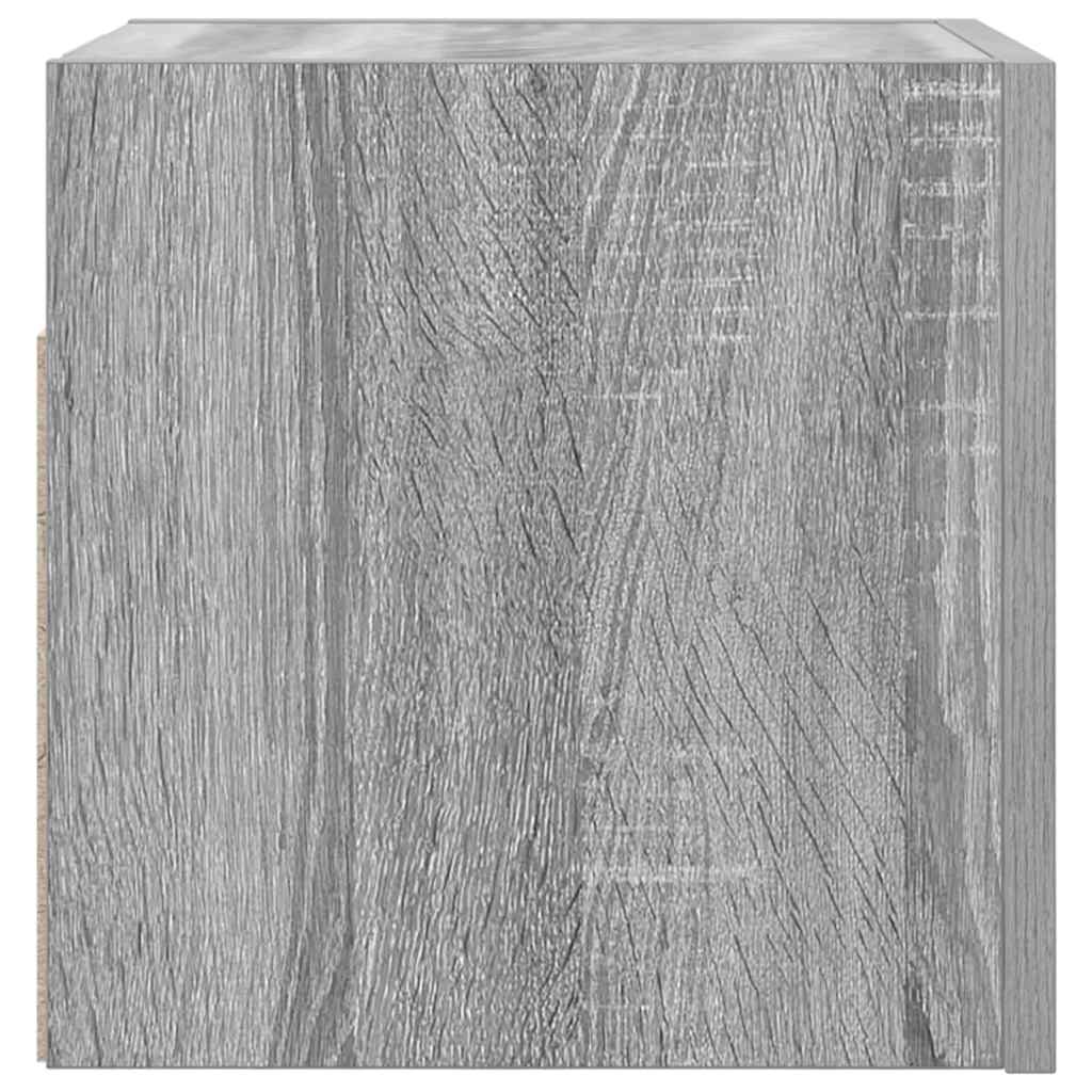 Έπιπλο Τηλεόρασης Επιτοίχιο Γκρι Sonoma 30,5 x 30 x 30 εκ. 5