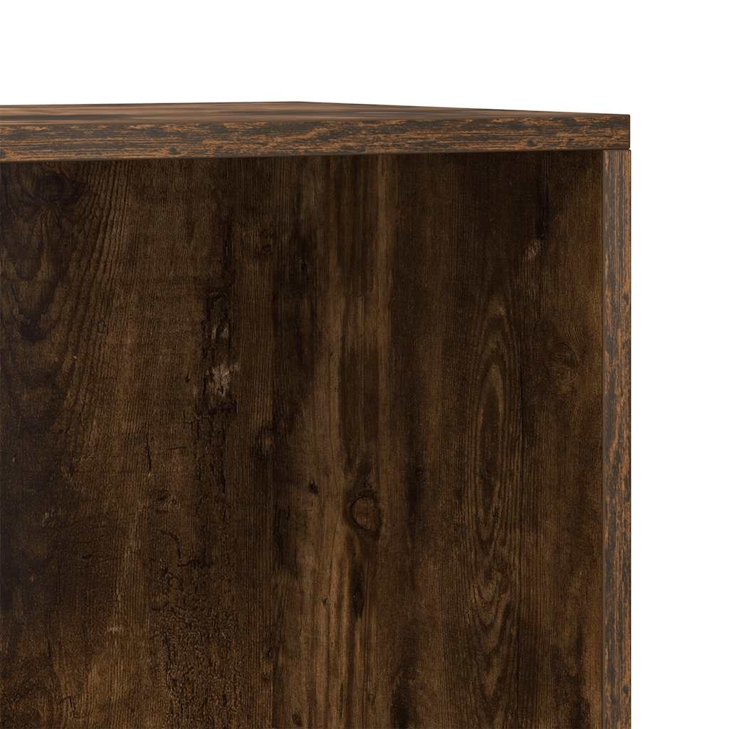 Βιβλιοθήκη/Βοηθητικό Ντουλάπι Καπν. Δρυς 66x30x130εκ Επεξ Ξύλο 7