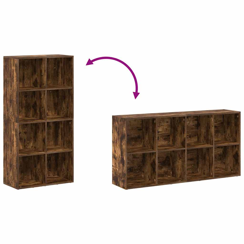 Βιβλιοθήκη/Βοηθητικό Ντουλάπι Καπν. Δρυς 66x30x130εκ Επεξ Ξύλο 8