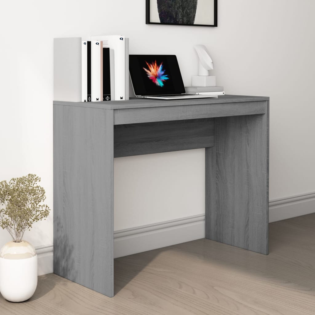 Γραφείο Γκρι Sonoma 90 x 40 x 72 εκ. από Επεξεργασμένο Ξύλο 1