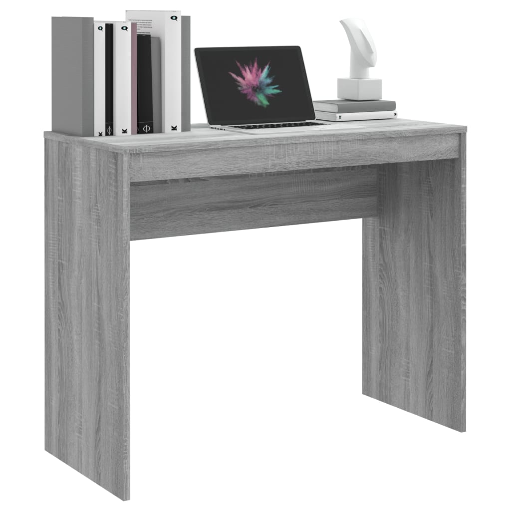 Γραφείο Γκρι Sonoma 90 x 40 x 72 εκ. από Επεξεργασμένο Ξύλο 4