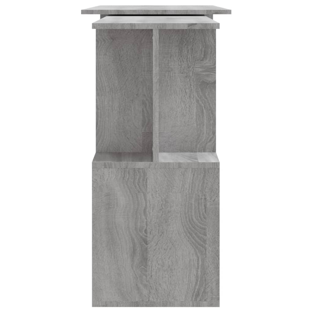 Γραφείο Γωνιακό Γκρι Sonoma 200x50x76 εκ. Επεξεργασμένο Ξύλο 7