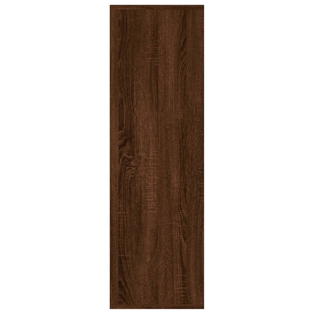 Βιβλιοθήκη Καφέ Δρυς 98 x 29 x 97,5 εκ. 4