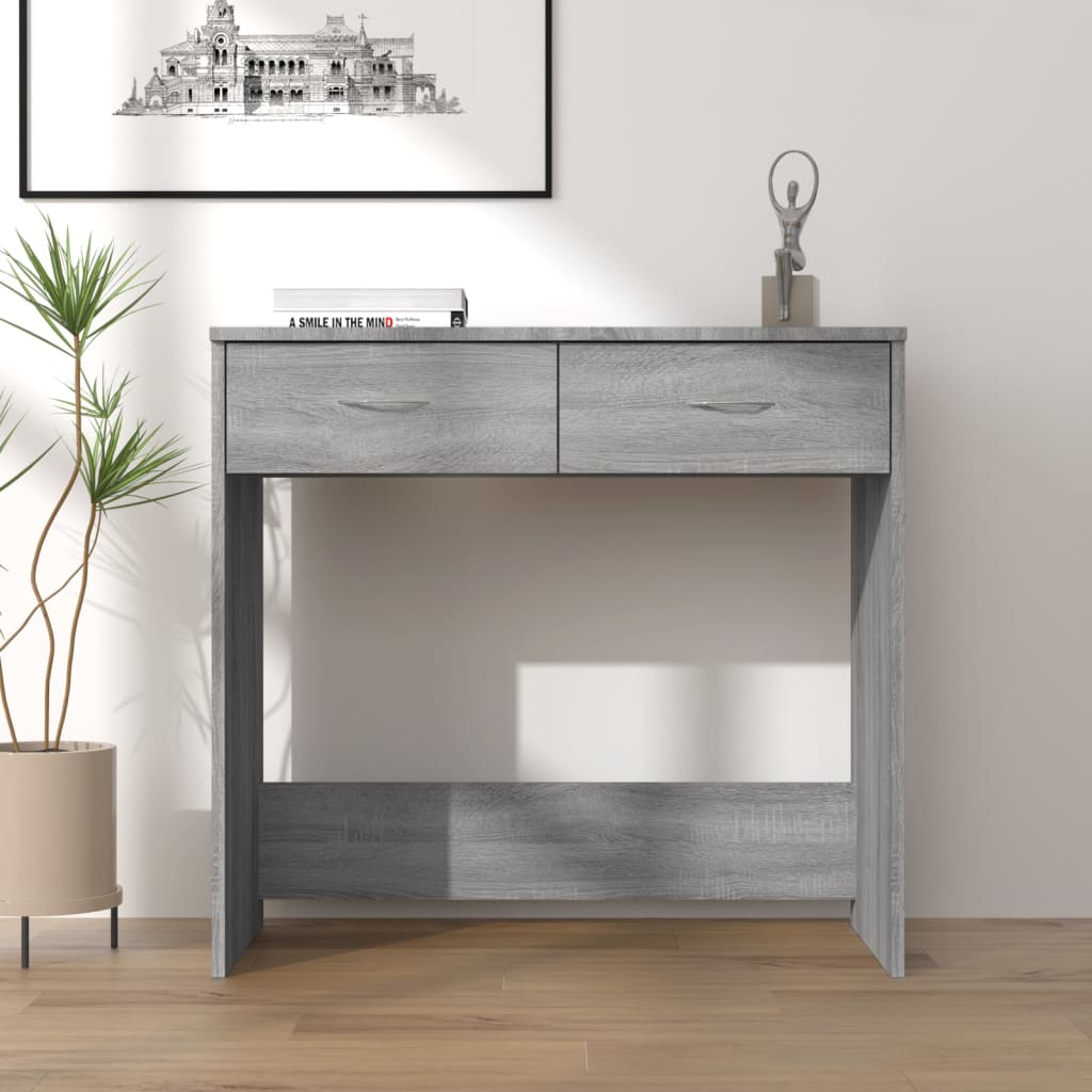 Γραφείο Γκρι Sonoma 80 x 40 x 75 εκ. από Επεξεργασμένο Ξύλο 1