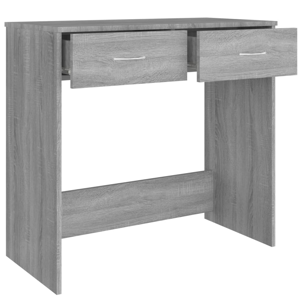 Γραφείο Γκρι Sonoma 80 x 40 x 75 εκ. από Επεξεργασμένο Ξύλο 6