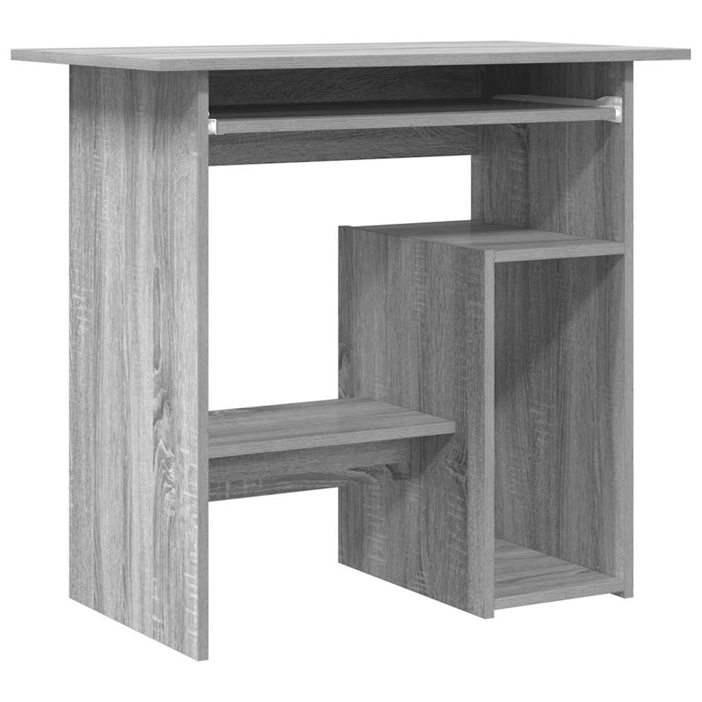 Γραφείο Γκρι Sonoma 80 x 45 x 74 εκ. από Επεξεργασμένο Ξύλο 2