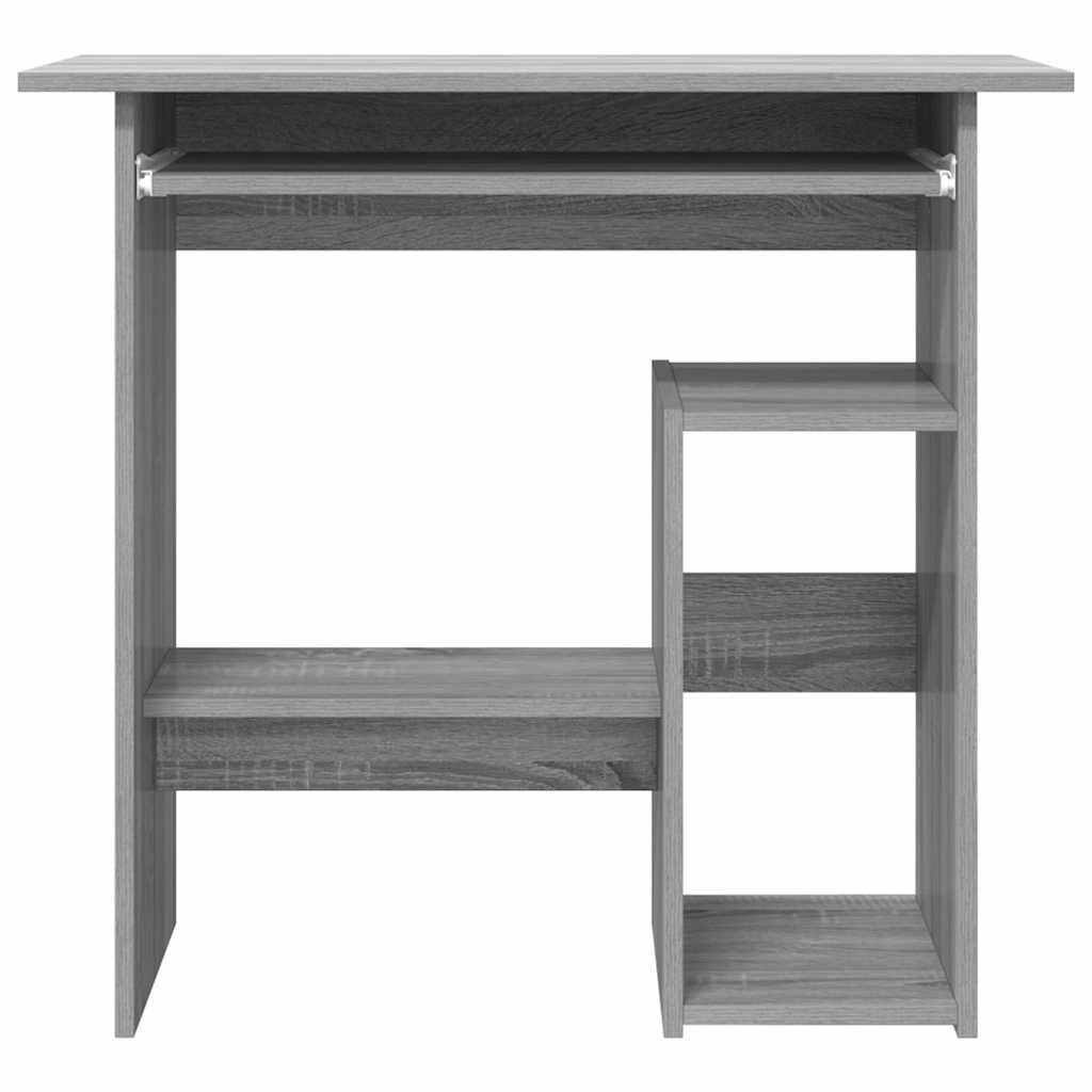 Γραφείο Γκρι Sonoma 80 x 45 x 74 εκ. από Επεξεργασμένο Ξύλο 5