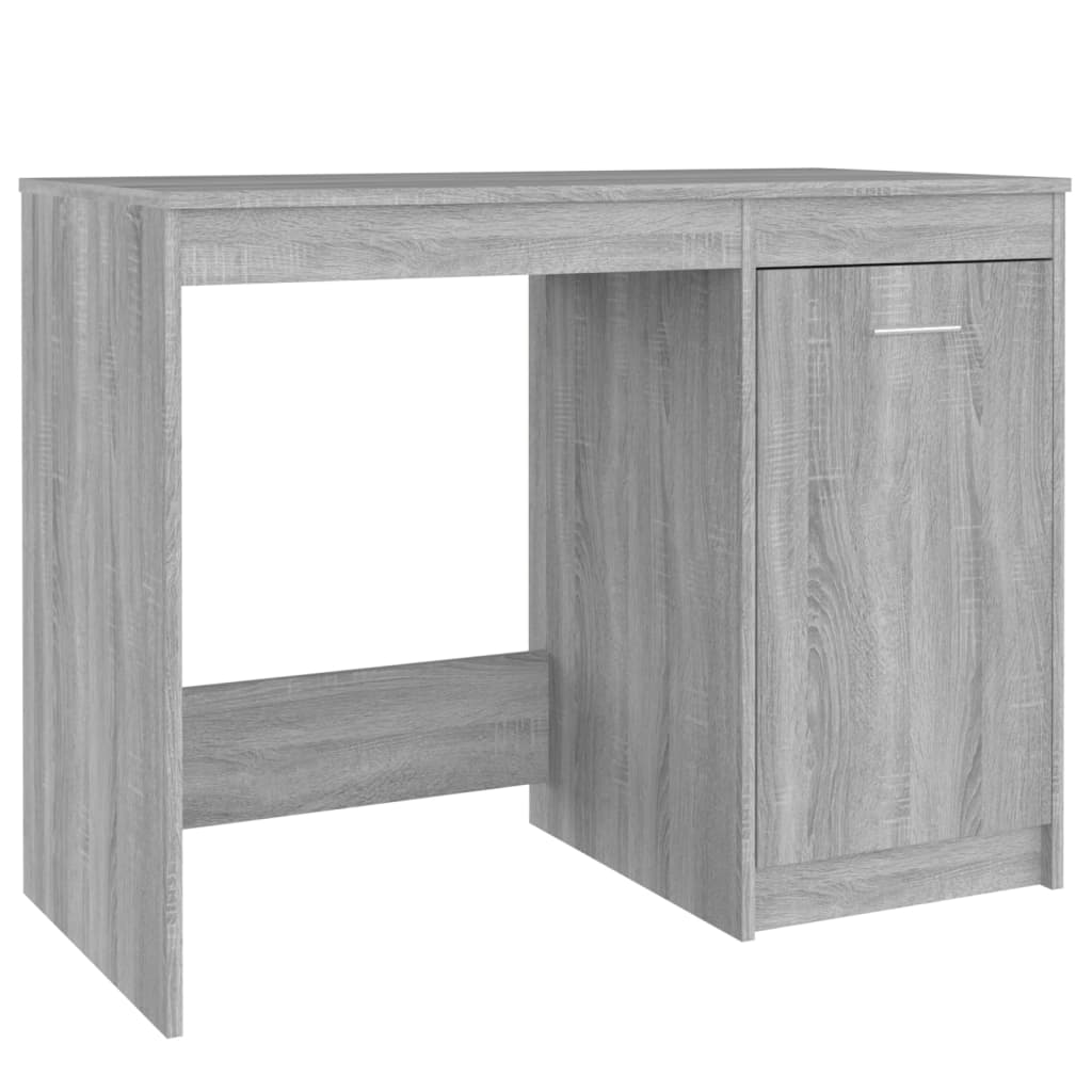 Γραφείο Γκρι Sonoma 100x50x76 εκ. από Επεξεργασμένο Ξύλο 2