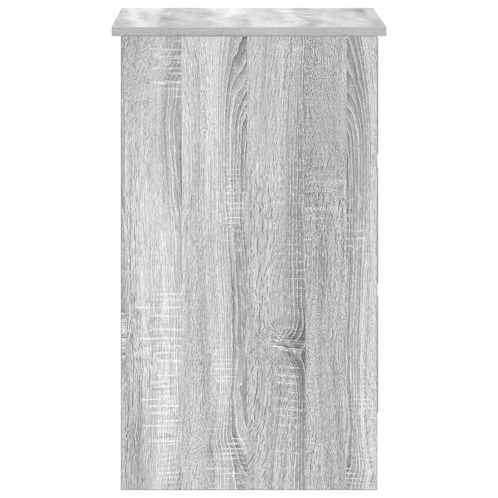 Γραφείο Γκρι Sonoma 90x45x76 εκ. από Επεξεργασμένο Ξύλο 7