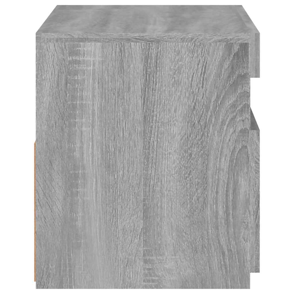Έπιπλο Τηλεόρασης με LED Γκρι Sonoma 60 x 35 x 40 εκ. 10