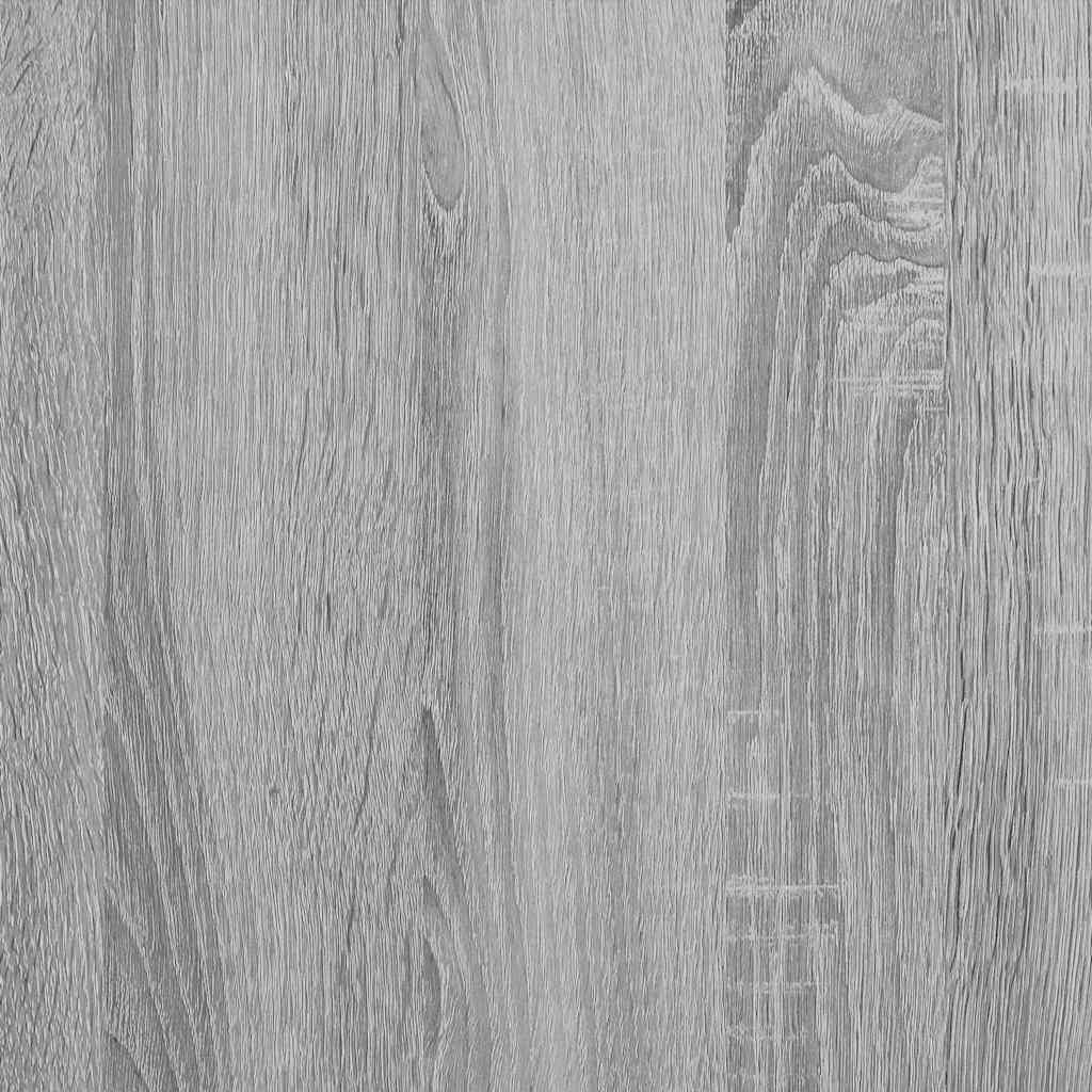 Έπιπλο Τηλεόρασης Γκρι Sonoma 100x35x40 εκ. από Επεξεργ. Ξύλο 10