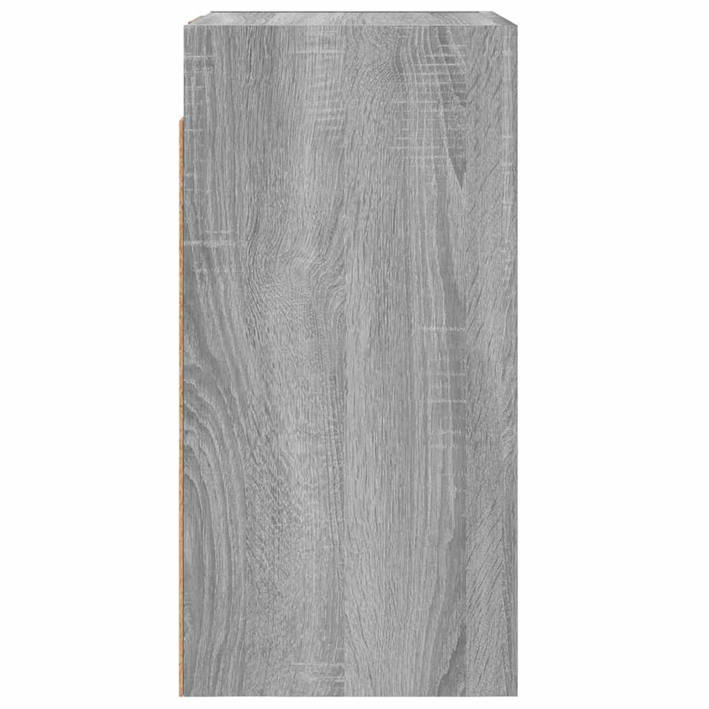 Έπιπλο Τηλεόρασης Γκρι Sonoma 30,5x30x60 εκ. από Επεξεργ. Ξύλο 6