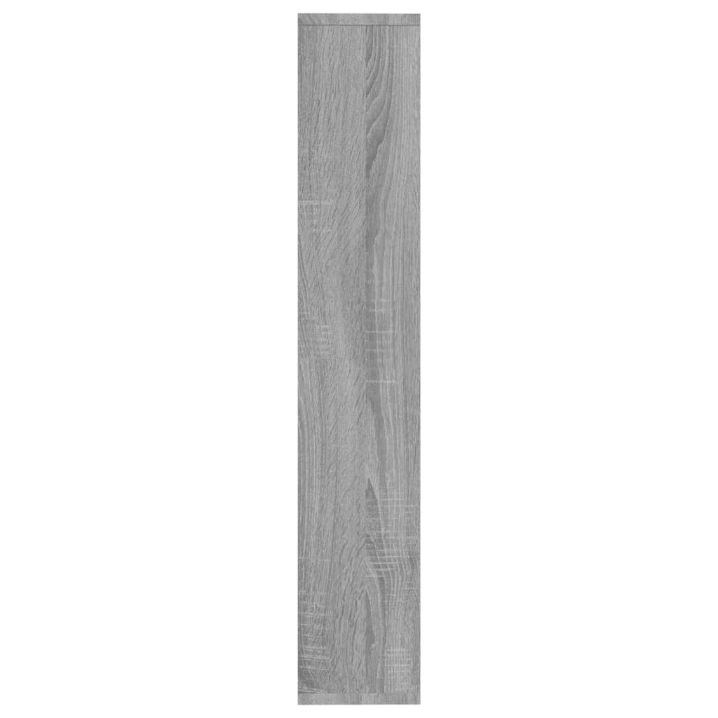 Ραφιέρα Τοίχου Γκρι Sonoma 36x16x90εκ. Επεξεργασμένο Ξύλο 5