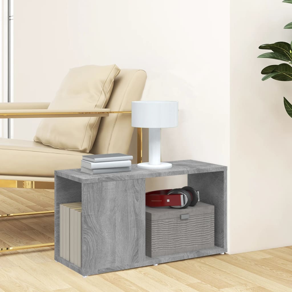 Έπιπλο Τηλεόρασης Γκρι Sonoma 60x24x32 εκ. Επεξεργασμένο Ξύλο 3
