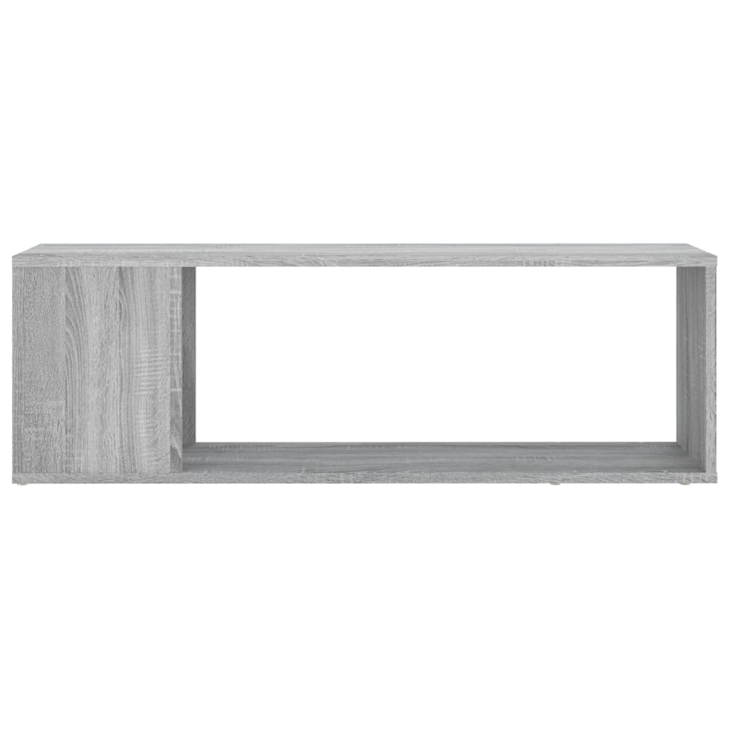 Έπιπλο Τηλεόρασης Γκρι Sonoma 100x24x32 εκ. Επεξεργασμένο Ξύλο 5