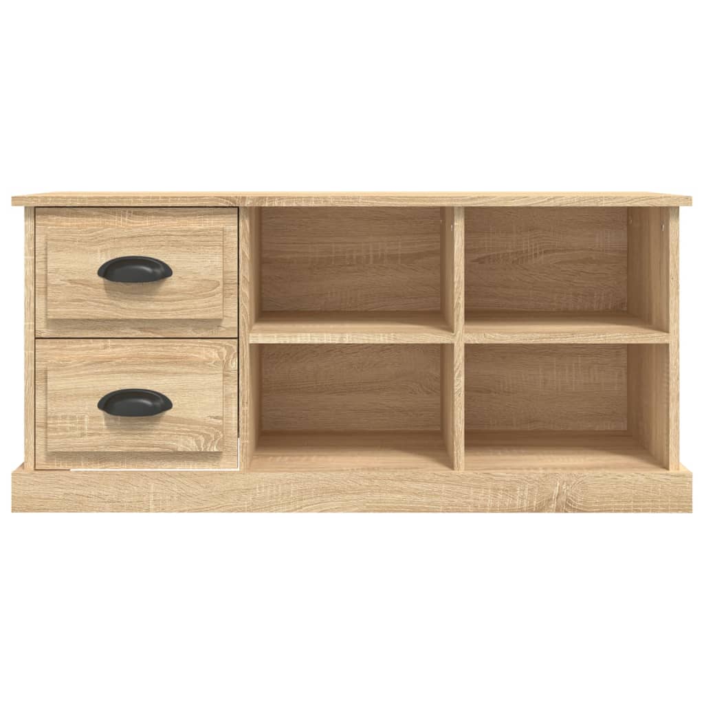 Έπιπλο Τηλεόρασης Sonoma Δρυς 102x35,5x47,5 εκ. Επεξ. Ξύλο 6