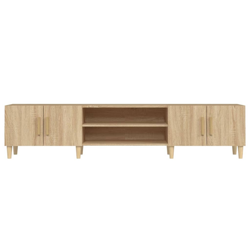 Έπιπλο Τηλεόρασης Sonoma Δρυς 180x31,5x40 εκ. Επεξ. Ξύλο 6
