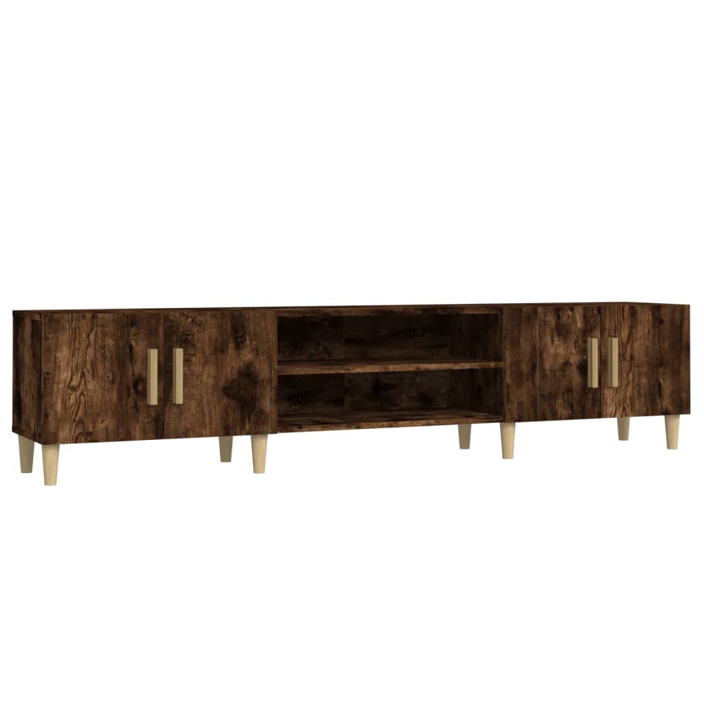 Έπιπλο Τηλεόρασης Καπνιστή Δρυς 180 x 31,5 x 40 εκ. Επεξ. Ξύλο 2