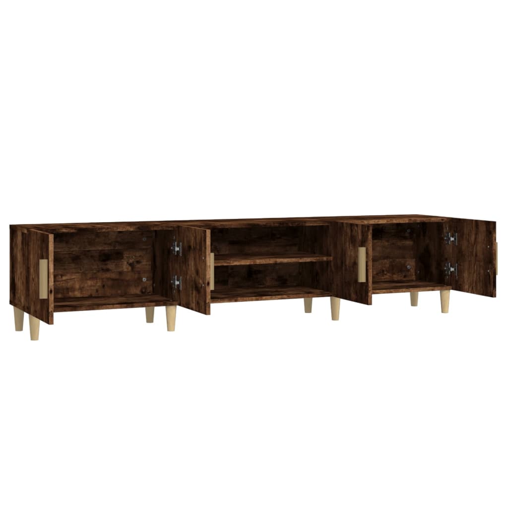 Έπιπλο Τηλεόρασης Καπνιστή Δρυς 180 x 31,5 x 40 εκ. Επεξ. Ξύλο 7