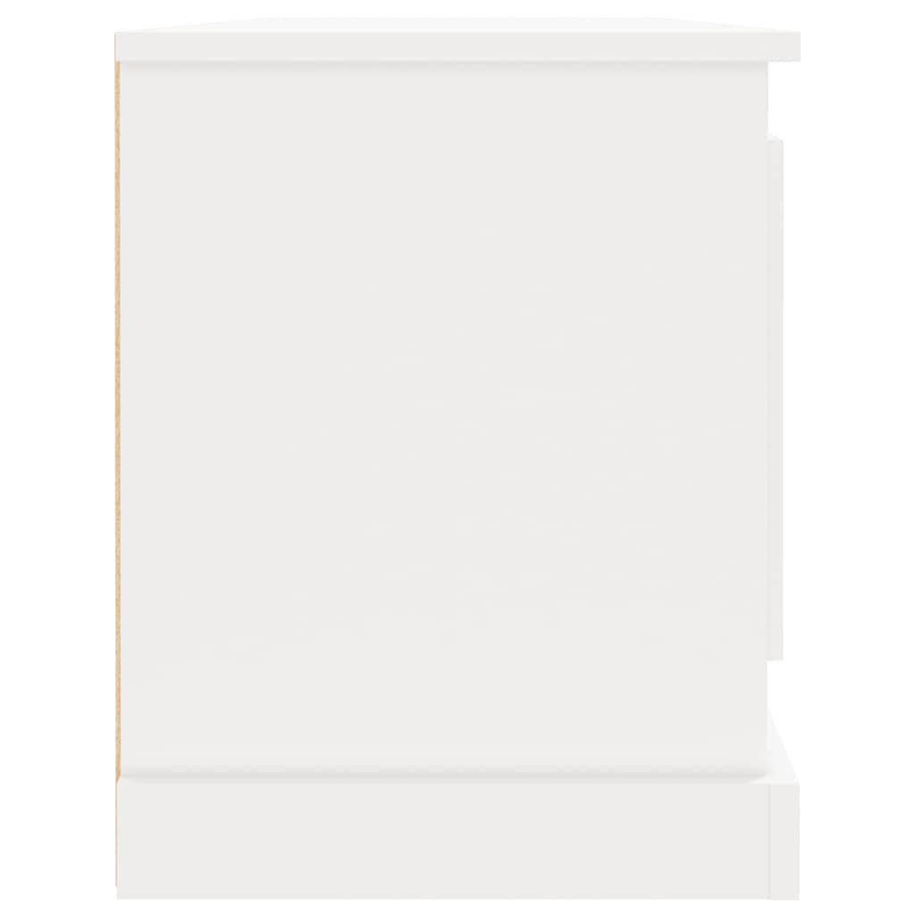 Έπιπλο Τηλεόρασης Λευκό 100 x 35,5 x 45 εκ. Επεξεργασμένο Ξύλο 7