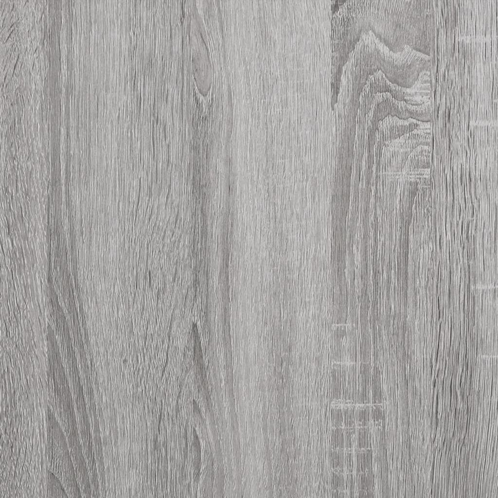 Γραφείο Τρόλεϊ Sonoma Γκρι 60x45x60 εκ. από Επεξεργασμένο Ξύλο 7