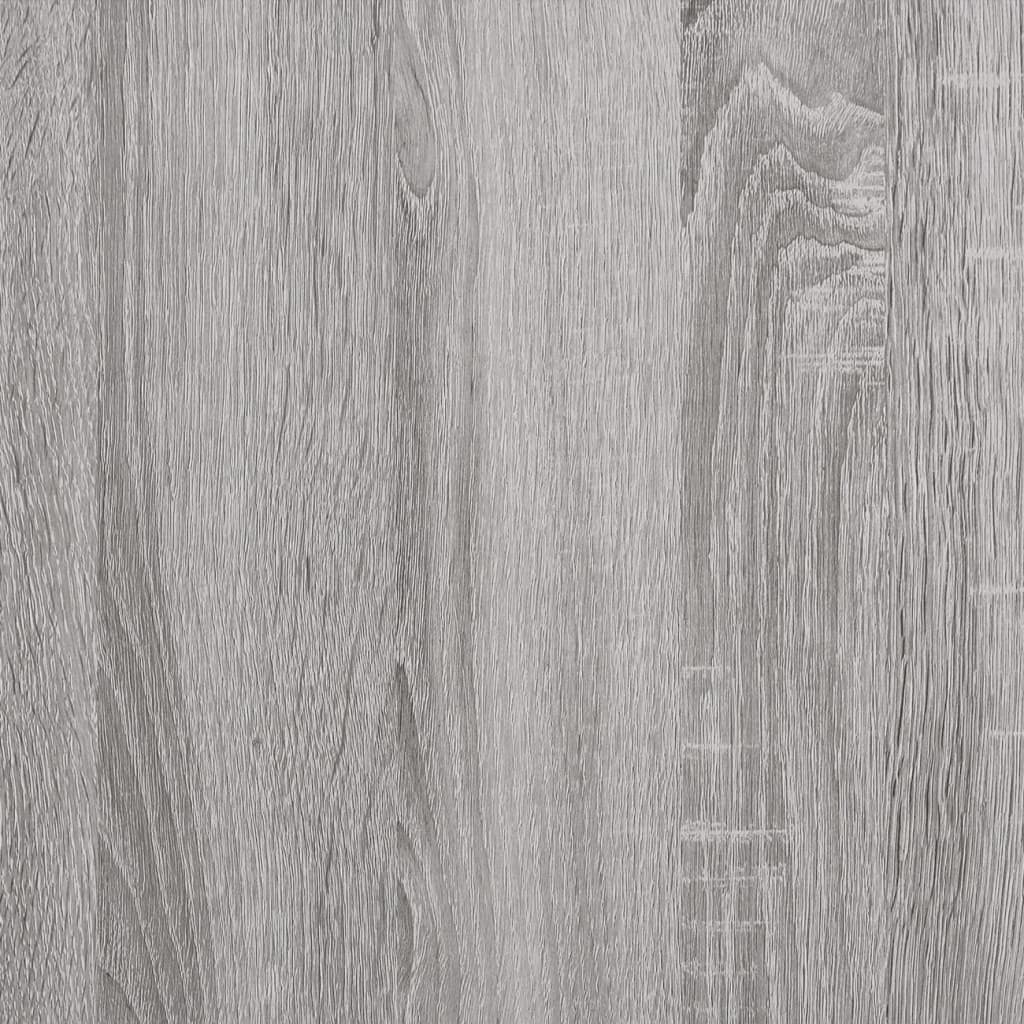 Γραφείο Τρόλεϊ Sonoma Γκρι 60x45x60 εκ. από Επεξεργασμένο Ξύλο 10
