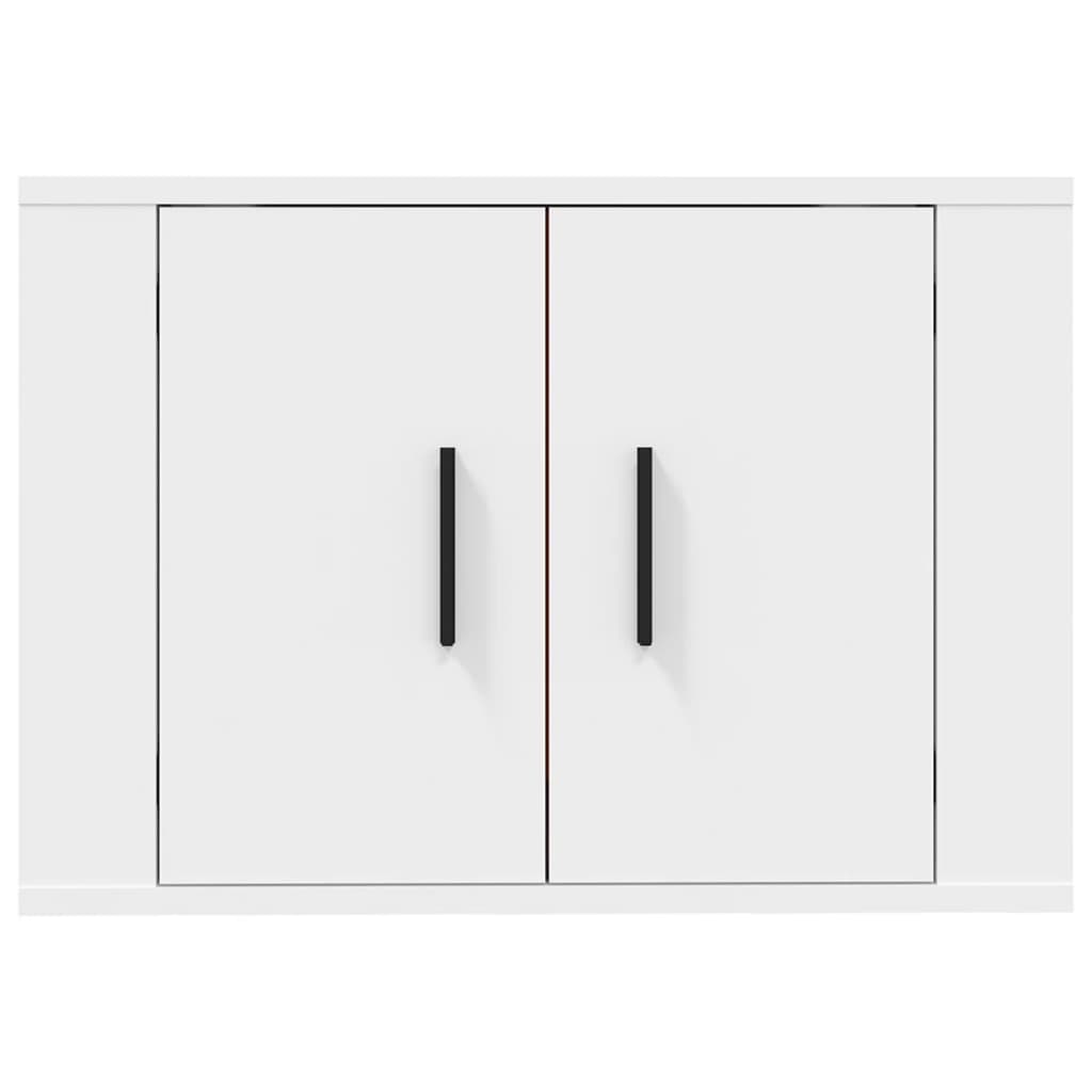 Έπιπλο Τηλεόρασης Επιτοίχιο Λευκό 57 x 34,5 x 40 εκ. 6