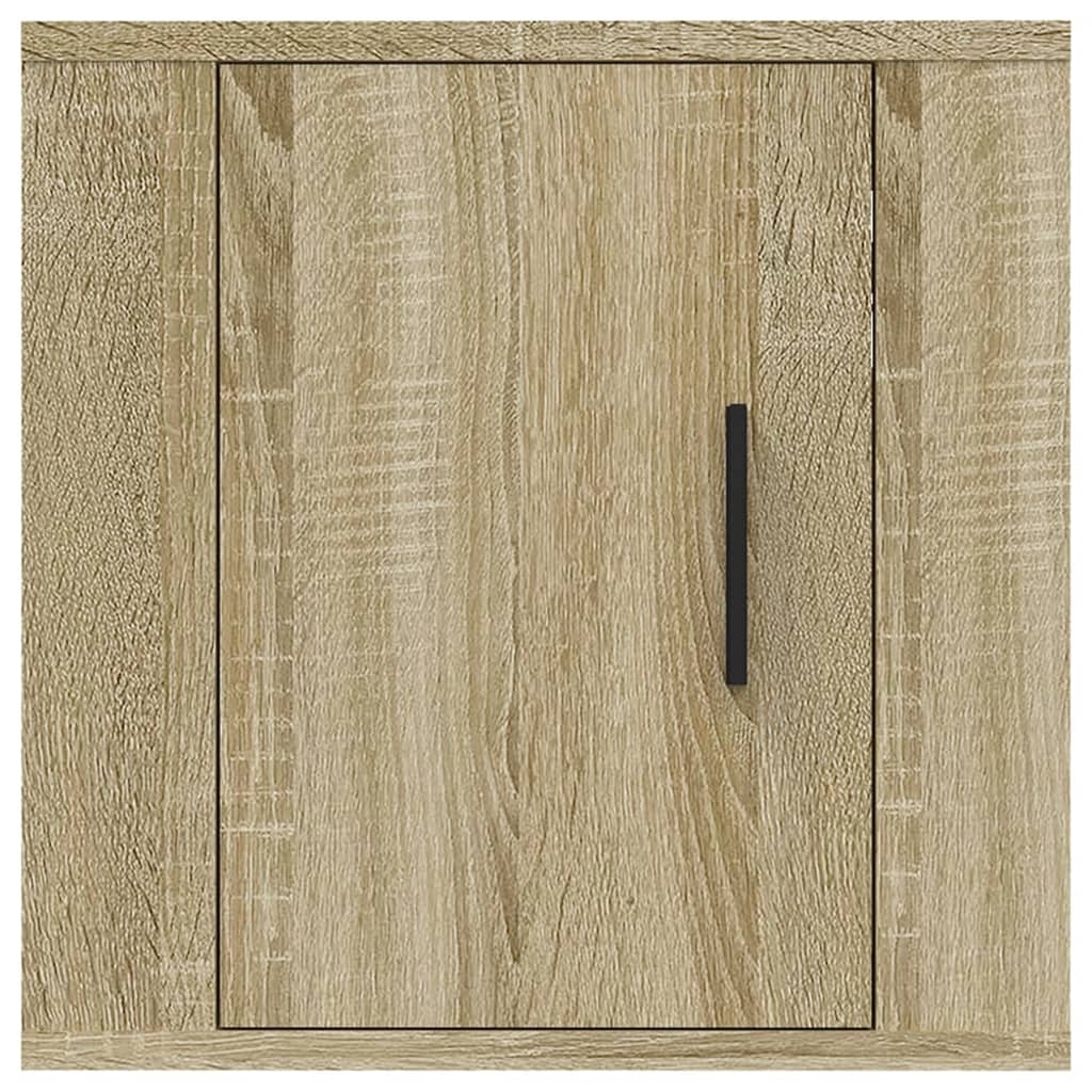 Έπιπλο Τηλεόρασης Επιτοίχιο Sonoma Δρυς 40x34,5x40 εκ. 5