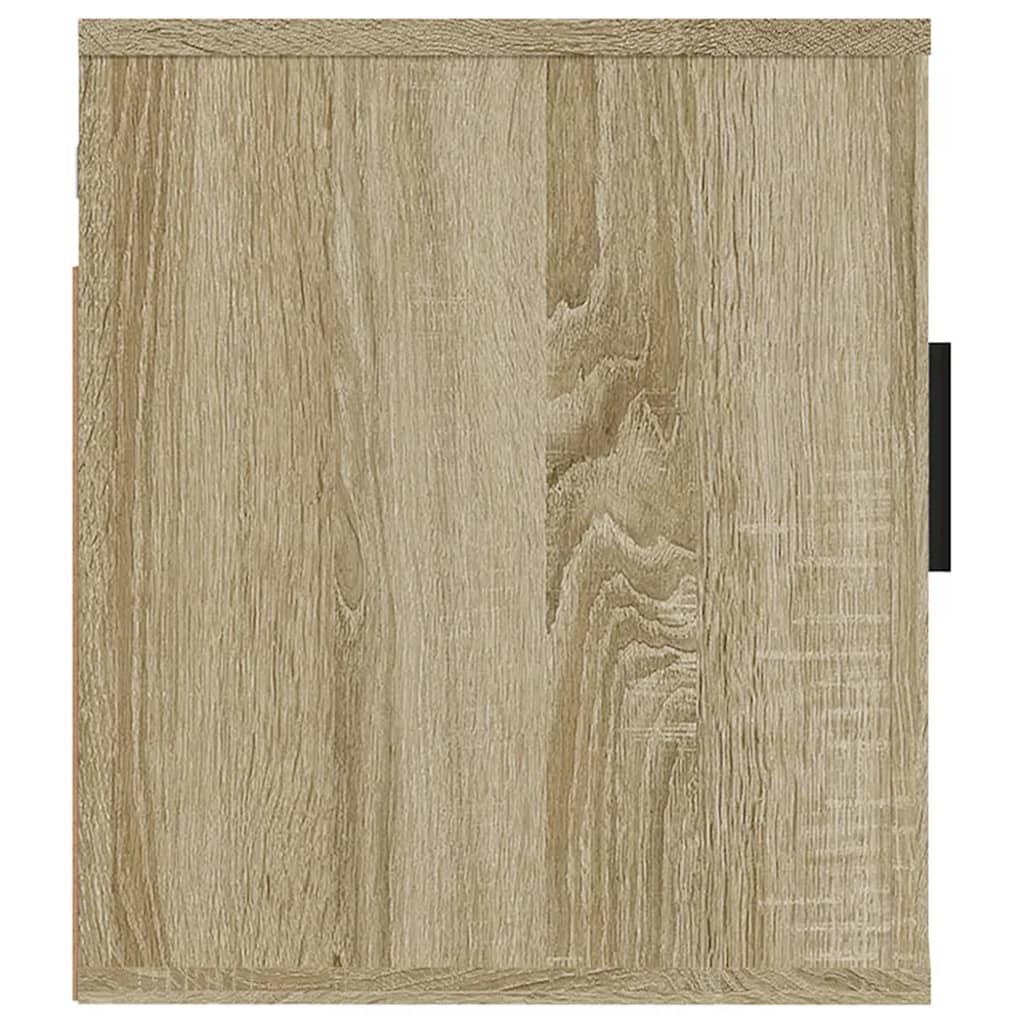 Έπιπλο Τηλεόρασης Επιτοίχιο Sonoma Δρυς 40x34,5x40 εκ. 6