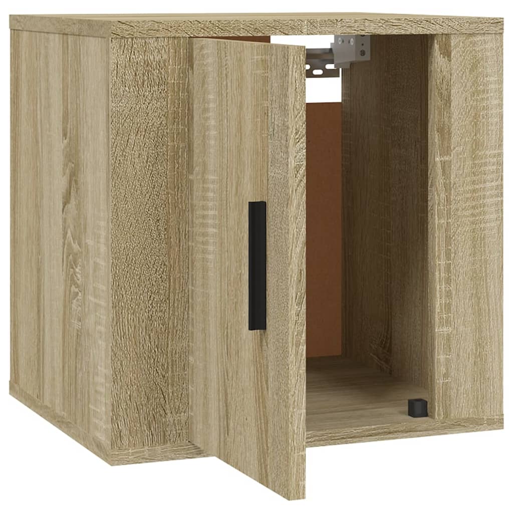 Έπιπλο Τηλεόρασης Επιτοίχιο Sonoma Δρυς 40x34,5x40 εκ. 7