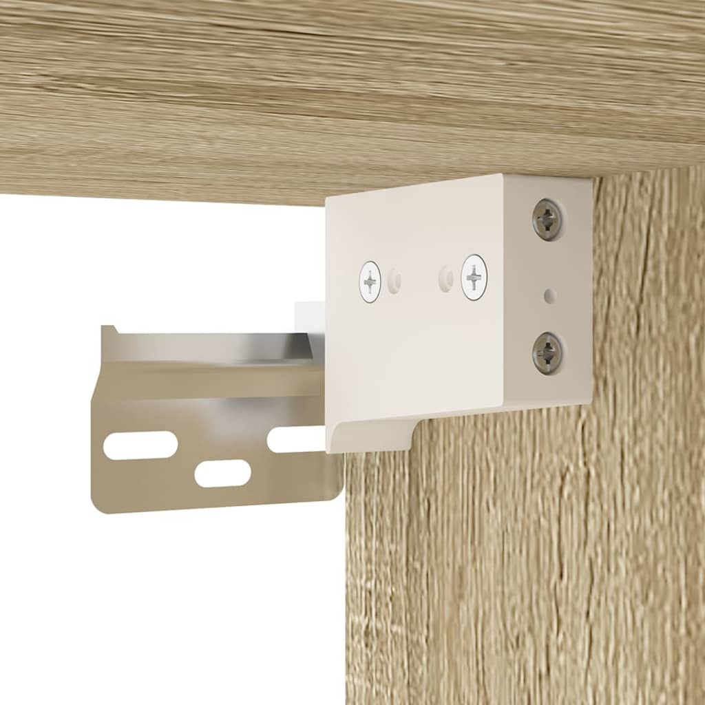 Έπιπλο Τηλεόρασης Επιτοίχιο Sonoma Δρυς 40x34,5x40 εκ. 9