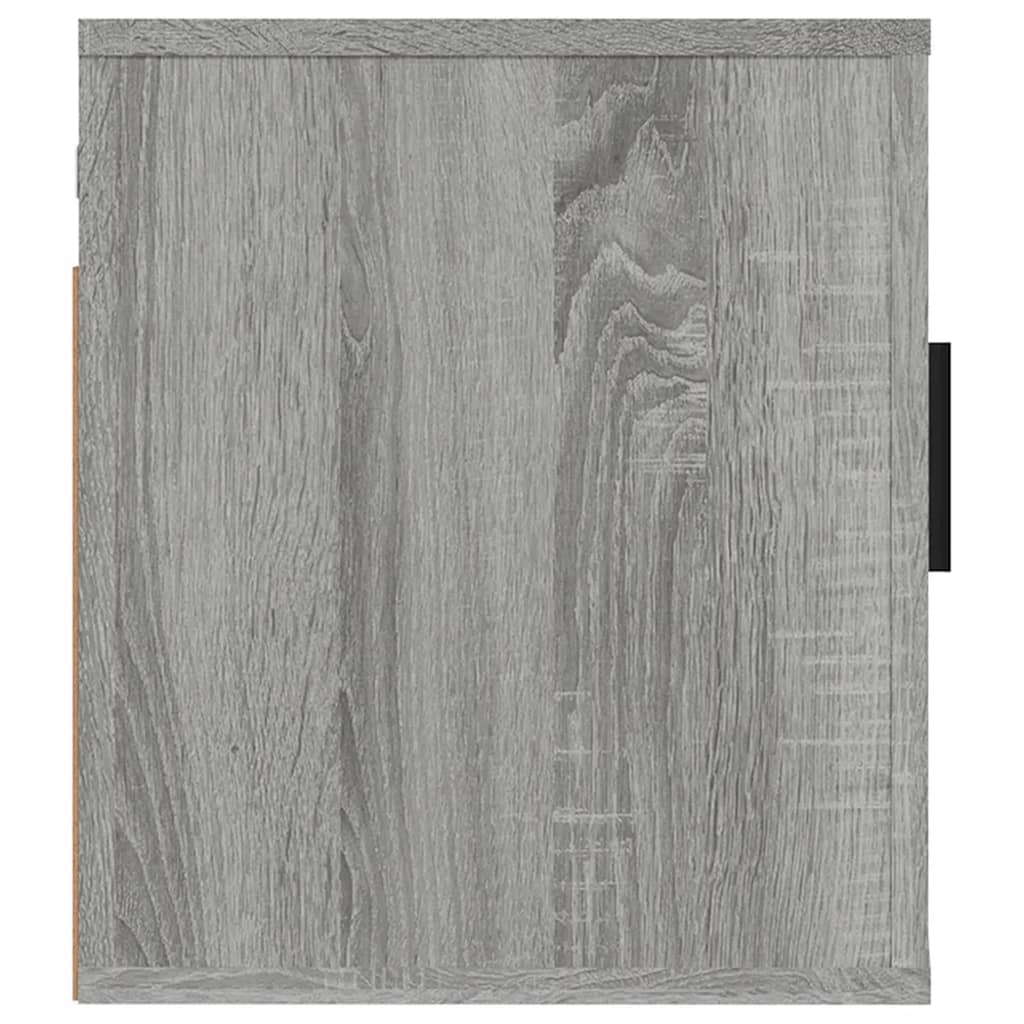 Έπιπλα Τηλεόρασης Επιτοίχια 2 τεμ. Γκρι Sonoma 40x34,5x40 εκ. 7