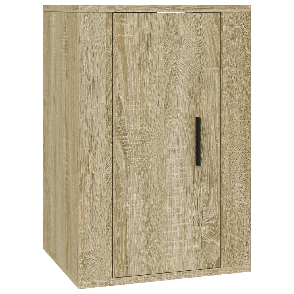 Έπιπλο Τηλεόρασης Επιτοίχιο Sonoma Δρυς 40x34,5x60 εκ. 2